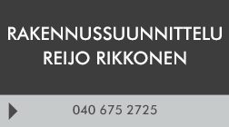 Rakennussuunnittelu Reijo Rikkonen logo